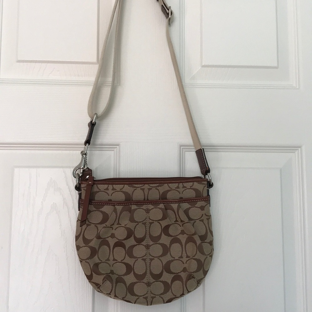 Authentic Coach cross body bag